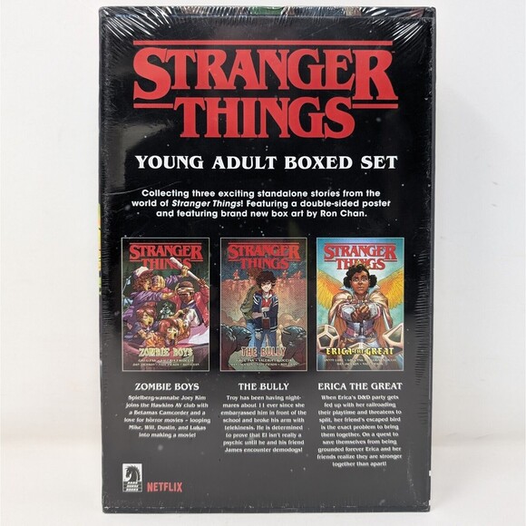 New Stranger Things Graphic Novel Young Adult Boxed Set Dark Horse 2022 Netflix - Picture 2 of 6